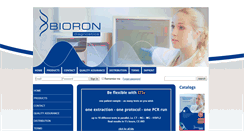 Desktop Screenshot of bioron.de